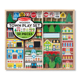 Wooden Town Play Set D5