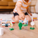 Wooden Town Play Set D5