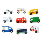 Wooden Town Vehicles Set E6