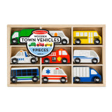 Wooden Town Vehicles Set E6