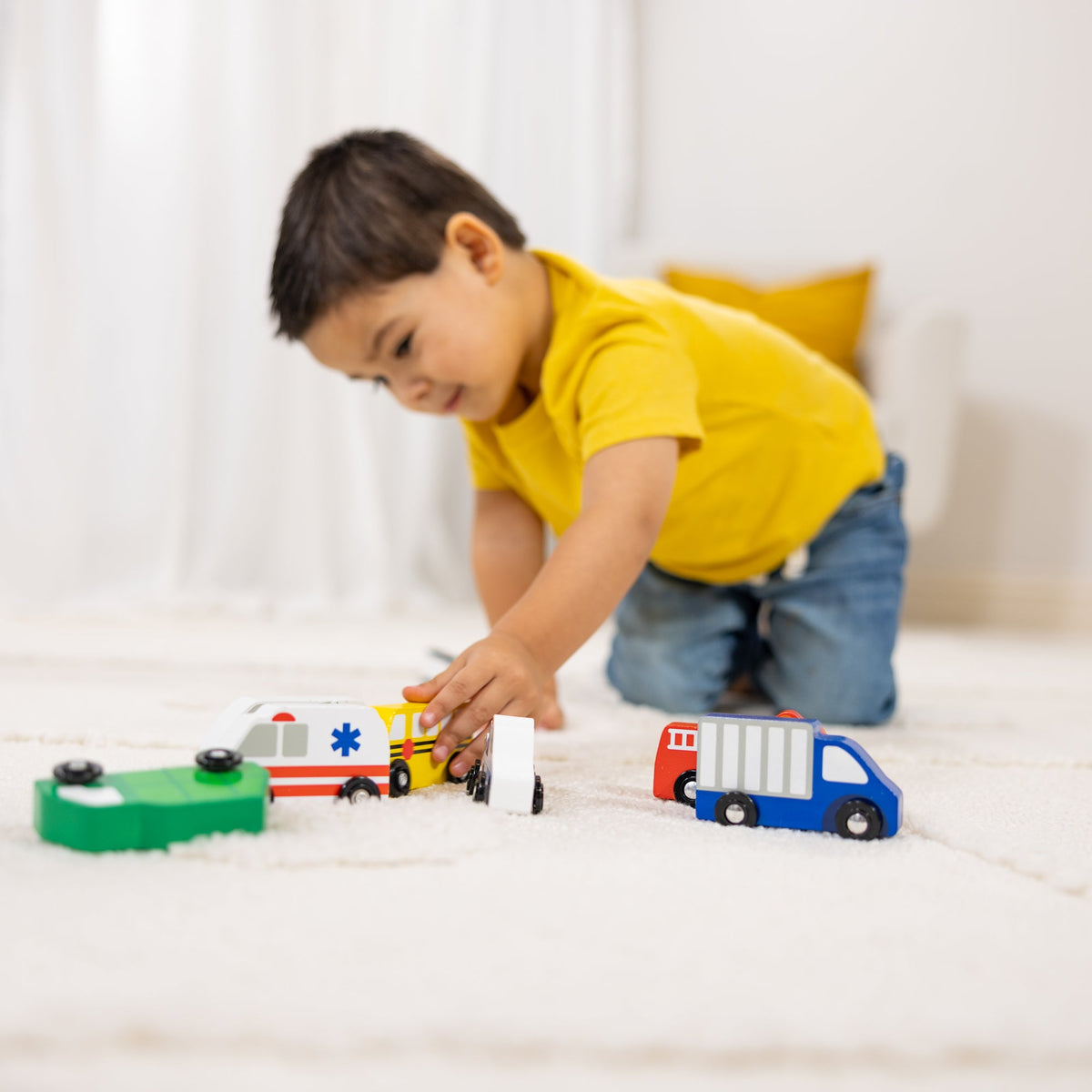 Wooden Town Vehicles Set E6