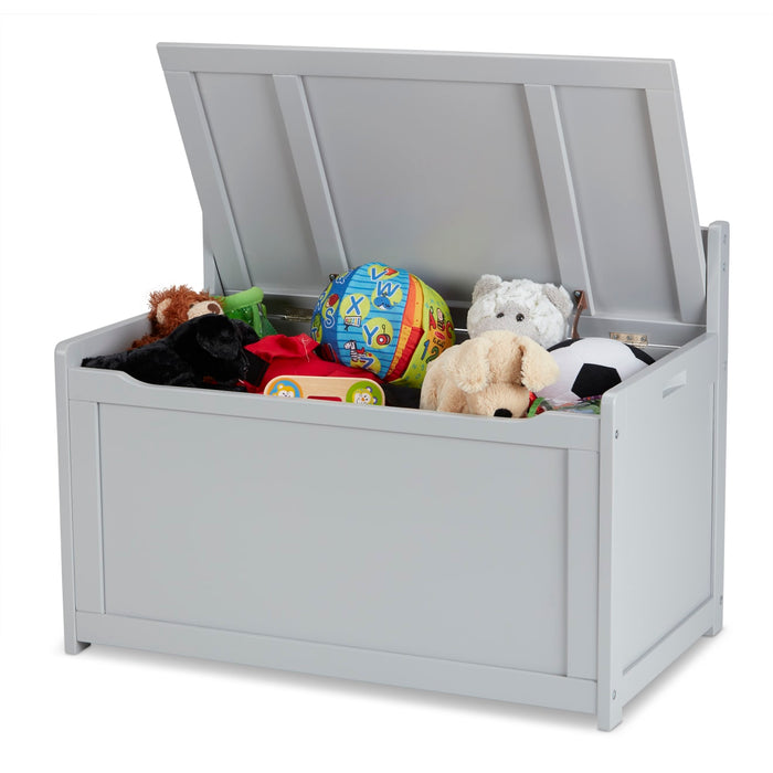 Wooden Toy Chest (Gray) A5