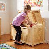 Wooden Toy Chest (Honey) X6
