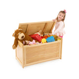 Wooden Toy Chest (Honey) X6