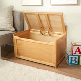 Wooden Toy Chest (Honey) X6