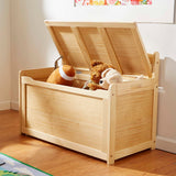 Wooden Toy Chest (Honey) X6