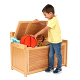 Wooden Toy Chest (Honey) X6
