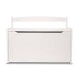 Wooden Toy Chest (White) T0