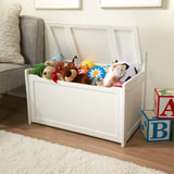 Wooden Toy Chest (White) T0