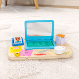Wooden Work & Play Desktop Activity Board S9