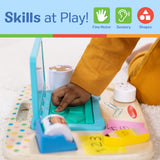 Wooden Work & Play Desktop Activity Board Y3