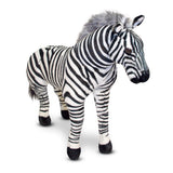 Zebra Lifelike Plush Stuffed Animal F8