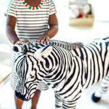 Zebra Lifelike Plush Stuffed Animal F8