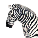 Zebra Lifelike Plush Stuffed Animal F8