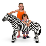 Zebra Lifelike Plush Stuffed Animal K9