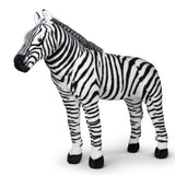 Zebra Lifelike Plush Stuffed Animal K9