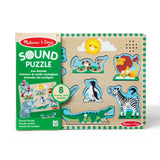 Zoo Animals Sound Puzzle - 8 Pieces I4